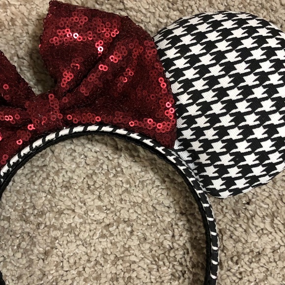 Houndstooth Mickey Ears - Picture 6 of 8